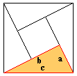 square with four triangles